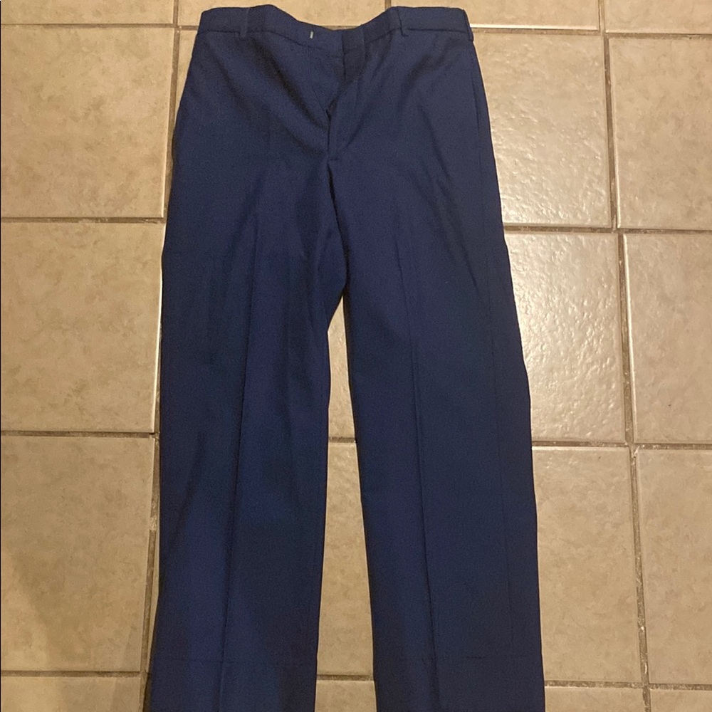 Chic Navy Blue Pants